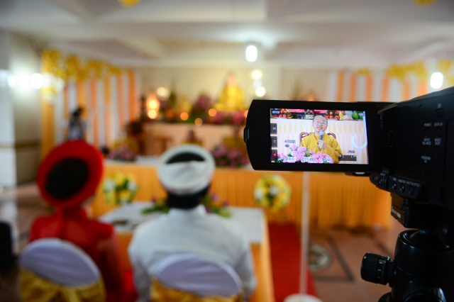Ấm áp và ý nghĩa trong lễ hằng thuận tại chùa Giác Ngộ
