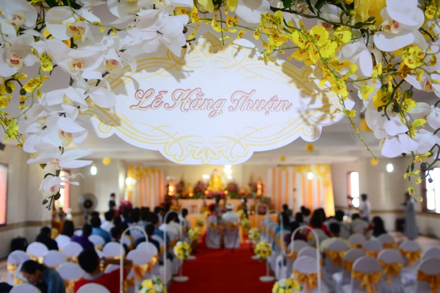 Ấm áp và ý nghĩa trong lễ hằng thuận tại chùa Giác Ngộ