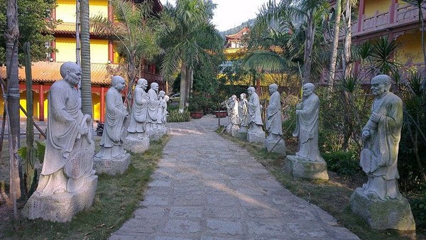 Trung Quốc Thiên niên Cổ Tự Thạch Thất Thiền viện Tp Hạ Môn tỉnh Phúc Kiến
