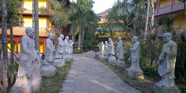 Trung Quốc Thiên niên Cổ Tự Thạch Thất Thiền viện Tp Hạ Môn tỉnh Phúc Kiến