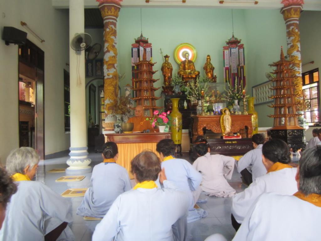 Chùa Đức Hòa – Khóa tu Bát quan trai kỳ 8
