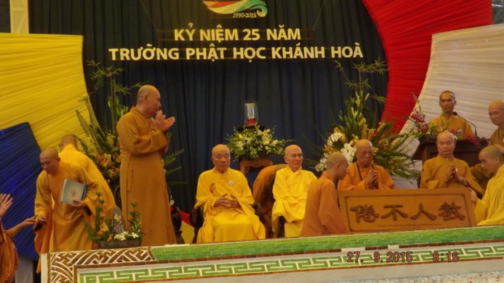 Lễ kỷ niệm 25 năm thành lập trường TCPH Khánh Hòa (1990-2015)