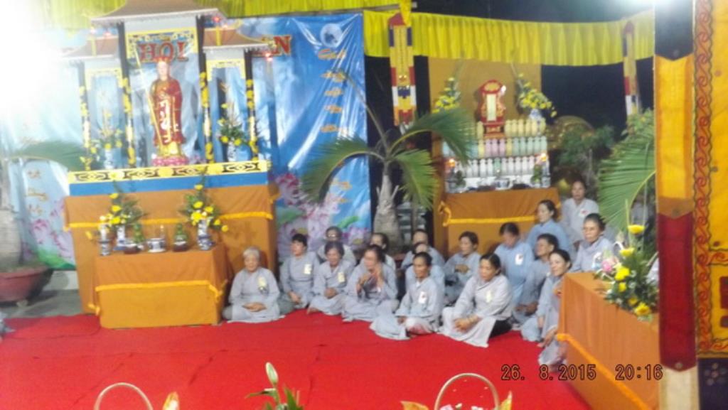 Pháp hội Vu lan-Lễ bông hồng cài áo ở tổ đình Thiên Bửu