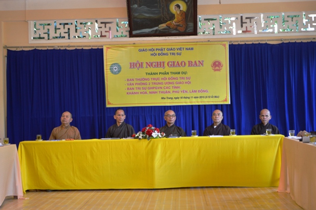 Hội nghị giao ban Phật giáo Khánh Hòa, Phú Yên, Ninh Thuận, Lâm Đồng