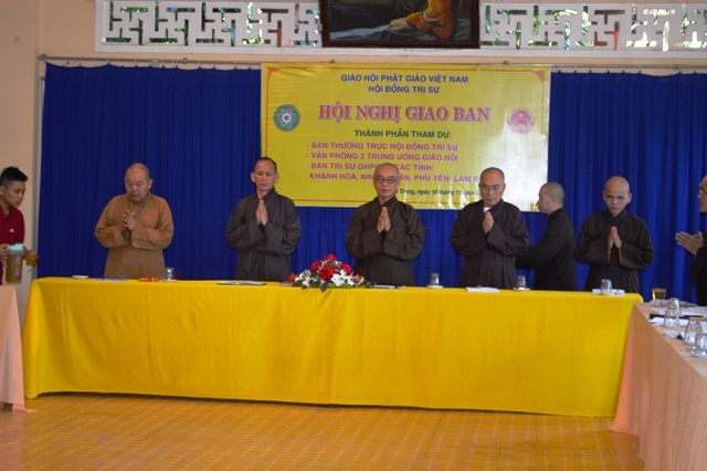Hội nghị giao ban Phật giáo Khánh Hòa, Phú Yên, Ninh Thuận, Lâm Đồng