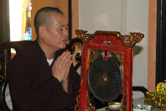 Thái Nguyên: Chư Tăng về Tổ đình Viên Minh vấn an sức khỏe đức Pháp chủ GHPGVN.