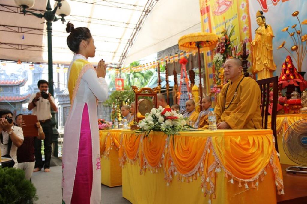 Hà Nội: Vu Lan báo hiếu tại chùa Tăng Phúc PL.2559-DL.2015