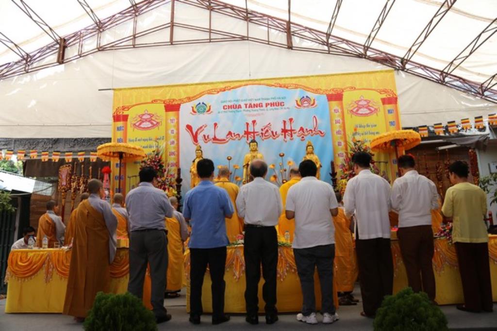 Hà Nội: Vu Lan báo hiếu tại chùa Tăng Phúc PL.2559-DL.2015