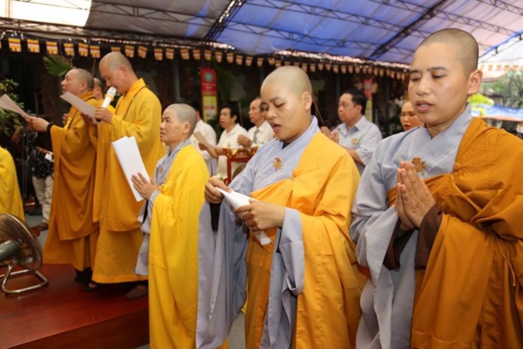 Hà Nội: Vu Lan báo hiếu tại chùa Tăng Phúc PL.2559-DL.2015