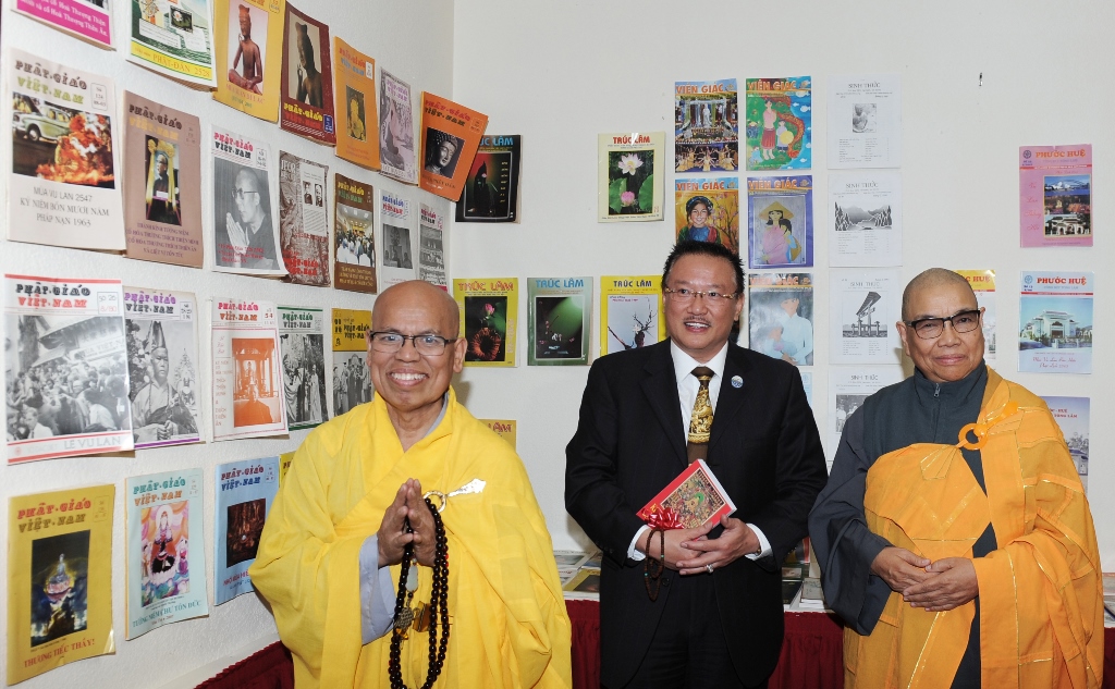 Lễ Tưởng Niệm và Húy Nhật Hòa Thượng Thích Thiên Ân &amp; Triển lãm 40 năm báo chí Phật Giáo Việt Nam tại Hoa Kỳ và Hải Ngoại