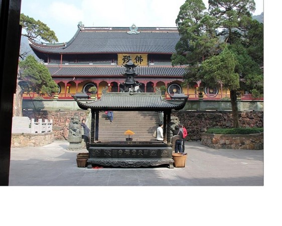 Trung Quốc: Danh lam thắng tích Thiên Đồng Thiền Tự,tỉnh Chiết Giang