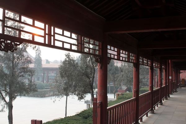 Ngôi Già lam Cổ tự Bách Lâm Thiền Tự, Hà Bắc, Trung Quốc