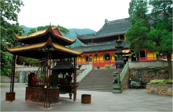 Trung Quốc: Danh lam thắng tích Thiên Đồng Thiền Tự,tỉnh Chiết Giang