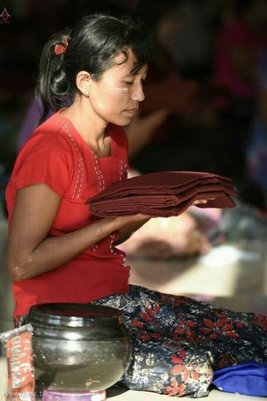 Chùm ảnh Lễ xuất gia gieo duyên thành phố Dawei, Đông Nam Myanmar.