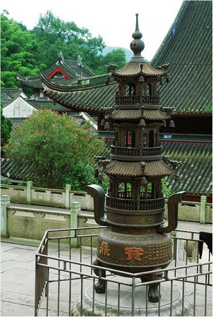 Trung Quốc: Danh lam thắng tích Thiên Đồng Thiền Tự,tỉnh Chiết Giang