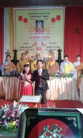 Thái Bình: Lễ hằng thuận tại chùa Bụt Mọc