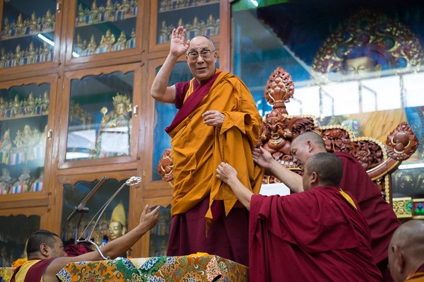 India Chùm ảnh Kỷ niệm 26 năm ngày Đức Đạt Lai Lạt Ma nhận giải Nobel tổ chức tại Hunsur