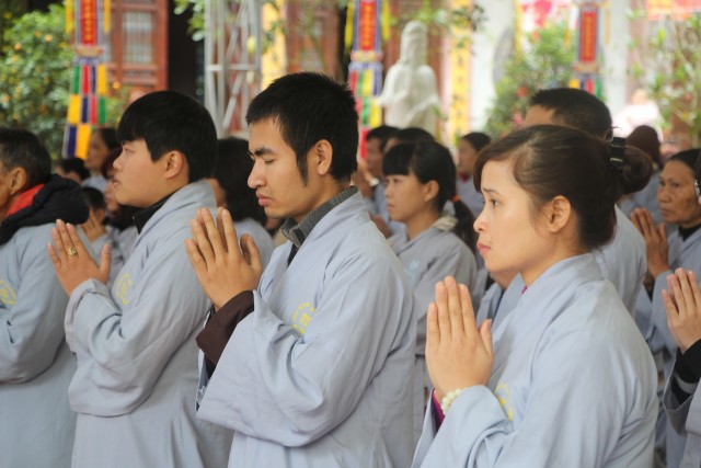 Thái Bình: Lễ quy y Tam Bảo, thế phát xuất gia tại chùa Từ Xuyên