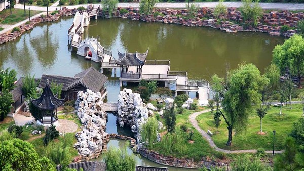 Danh lam thắng cảnh Linh Nham Sơn Tự Tô Châu Trung Quốc