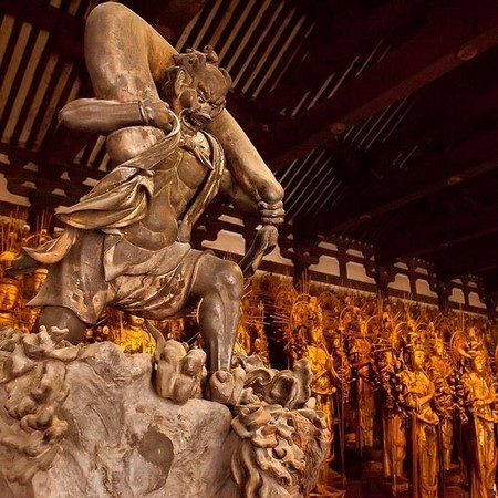 Nhật Bản :Ngôi Già lam Cổ Tự 33 gian công trình kiến trúc gỗ dài nhất