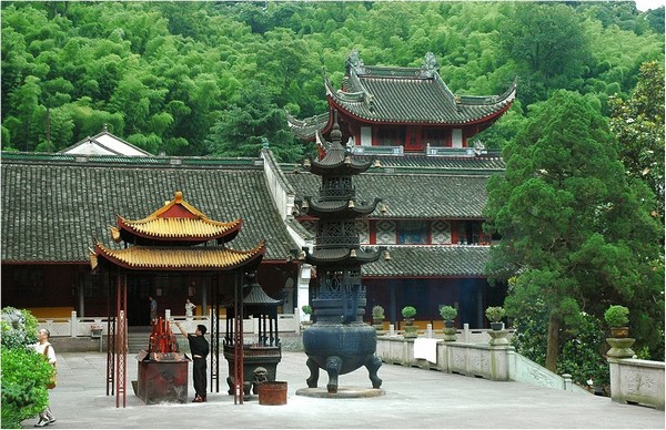 Trung Quốc: Danh lam thắng tích Thiên Đồng Thiền Tự,tỉnh Chiết Giang