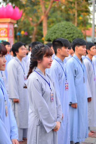 Đêm Hoa Đăng vía Phật A Di Đà