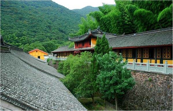 Trung Quốc: Danh lam thắng tích Thiên Đồng Thiền Tự,tỉnh Chiết Giang