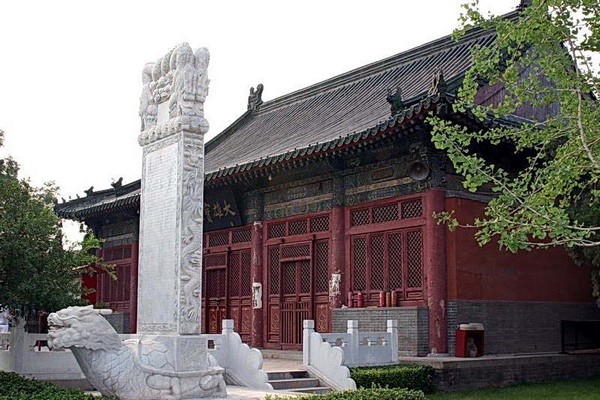 Ngôi Già lam Cổ tự Bách Lâm Thiền Tự, Hà Bắc, Trung Quốc