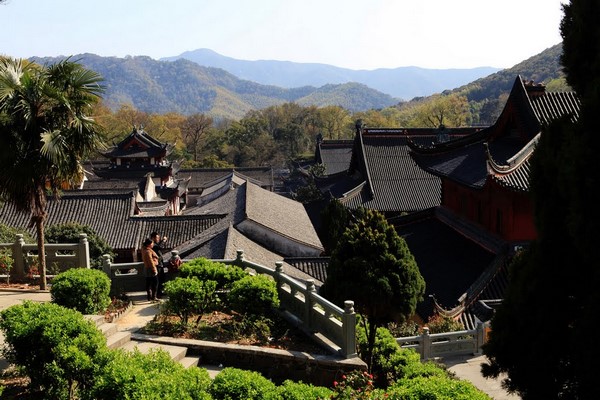 Trung Quốc: Danh lam thắng tích Thiên Đồng Thiền Tự,tỉnh Chiết Giang