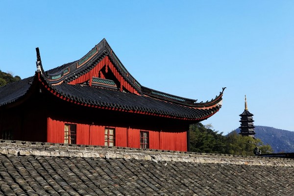 Trung Quốc: Danh lam thắng tích Thiên Đồng Thiền Tự,tỉnh Chiết Giang