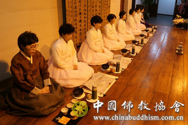 Phật Giáo Trung-Hàn giao lưu Trà đạo tại Linh Quang Tự Bắc Kinh