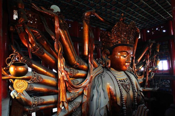 Ung Hòa Cung ngôi Chùa Phật Giáo Tây Tạng trong Tử Cấm Thành Bắc Kinh