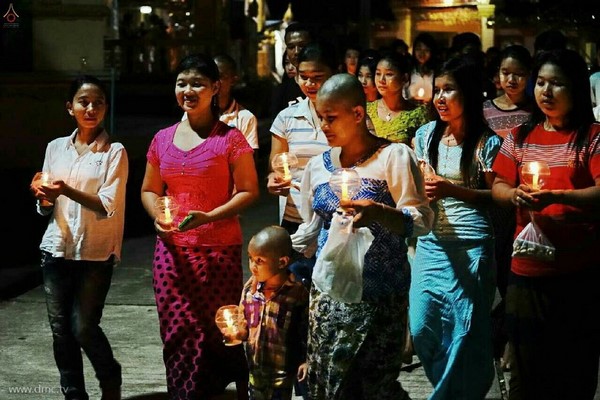 Chùm ảnh Lễ Dâng Y Kathina tại thành phố Dawei, Myanmar