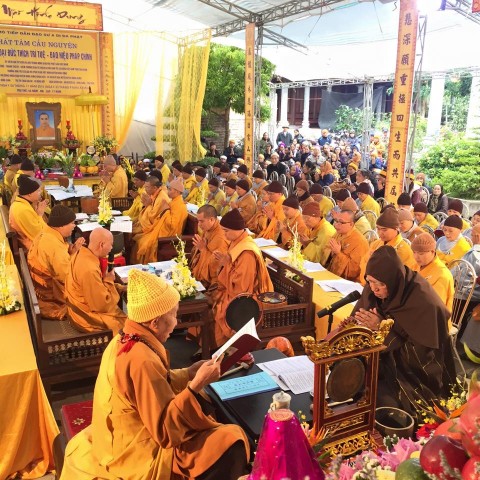 Thái Bình: Lễ chung thất cố ĐĐ.Thích Trí Tuệ