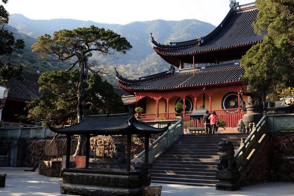 Trung Quốc: Danh lam thắng tích Thiên Đồng Thiền Tự,tỉnh Chiết Giang