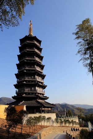 Trung Quốc: Danh lam thắng tích Thiên Đồng Thiền Tự,tỉnh Chiết Giang