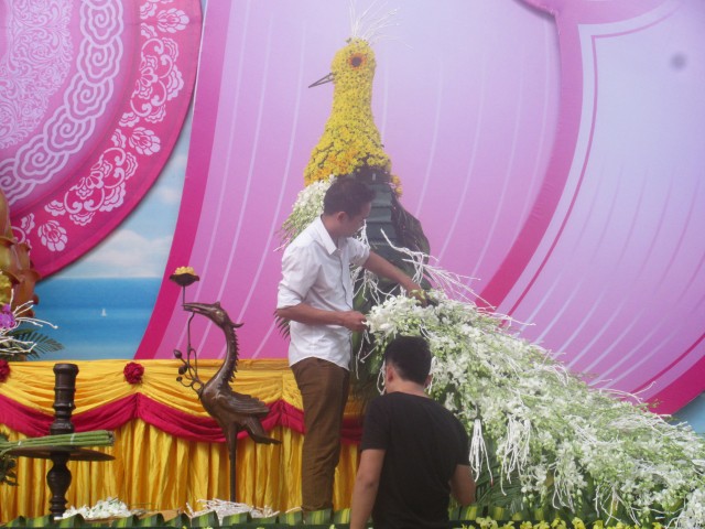 Thái Bình: Công tác chuẩn bị Đại lễ vía Phật Di Đà tại chùa Từ Xuyên