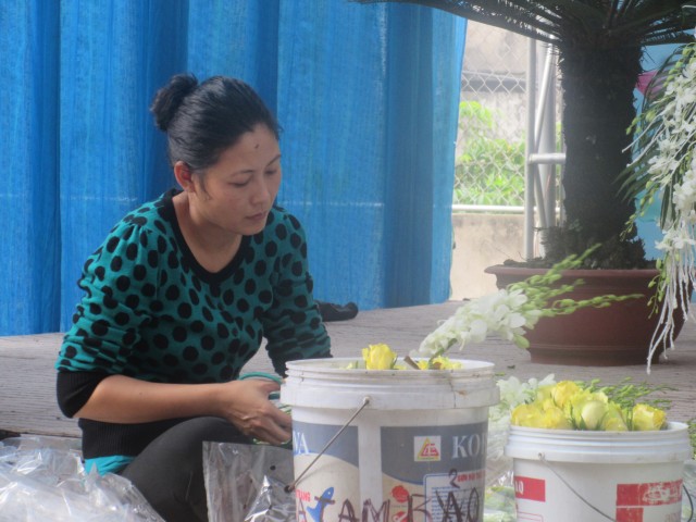 Thái Bình: Công tác chuẩn bị Đại lễ vía Phật Di Đà tại chùa Từ Xuyên