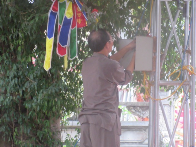 Thái Bình: Công tác chuẩn bị Đại lễ vía Phật Di Đà tại chùa Từ Xuyên