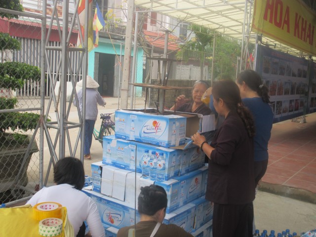 Thái Bình: Công tác chuẩn bị Đại lễ vía Phật Di Đà tại chùa Từ Xuyên