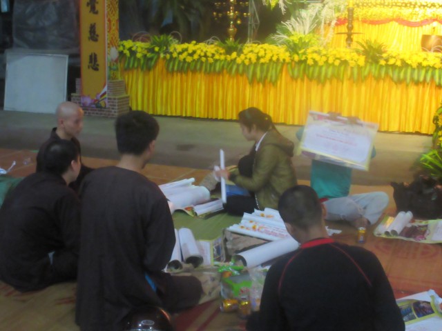 Thái Bình: Công tác chuẩn bị Đại lễ vía Phật Di Đà tại chùa Từ Xuyên