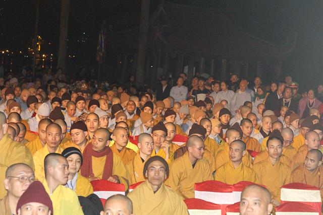 Quảng Ninh: Đêm cầu siêu tưởng niệm các vị tiền bối hữu công thời Trần
