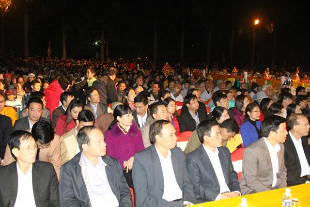 Quảng Ninh: Đêm cầu siêu tưởng niệm các vị tiền bối hữu công thời Trần