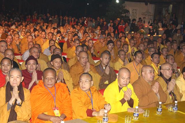 Quảng Ninh: Đêm cầu siêu tưởng niệm các vị tiền bối hữu công thời Trần
