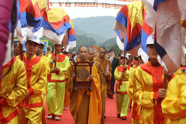 Quảng Ninh: Lễ tưởng niệm 707 năm Phật hoàng Trần Nhân Tông nhập niết bàn