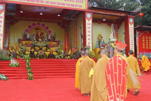 Quảng Ninh: Lễ tưởng niệm 707 năm Phật hoàng Trần Nhân Tông nhập niết bàn