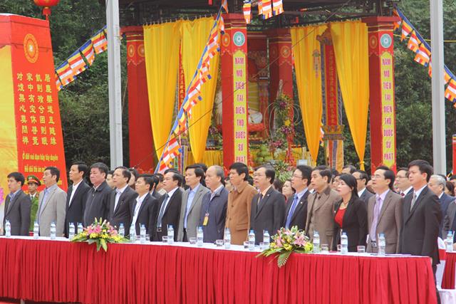 Quảng Ninh: Lễ tưởng niệm 707 năm Phật hoàng Trần Nhân Tông nhập niết bàn