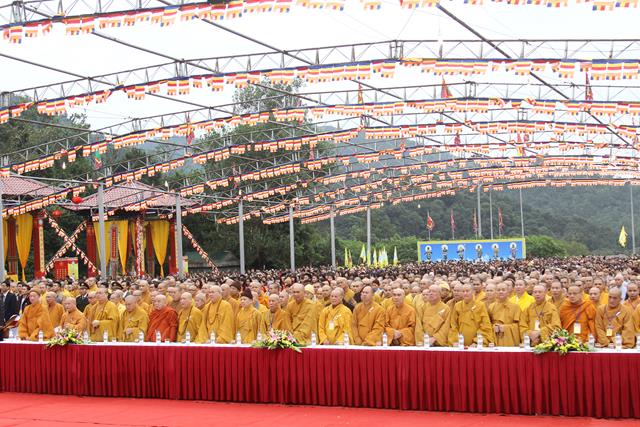 Quảng Ninh: Lễ tưởng niệm 707 năm Phật hoàng Trần Nhân Tông nhập niết bàn