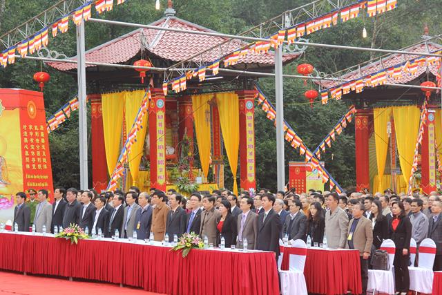 Quảng Ninh: Lễ tưởng niệm 707 năm Phật hoàng Trần Nhân Tông nhập niết bàn