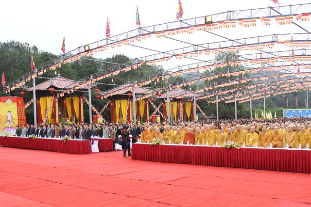 Quảng Ninh: Lễ tưởng niệm 707 năm Phật hoàng Trần Nhân Tông nhập niết bàn